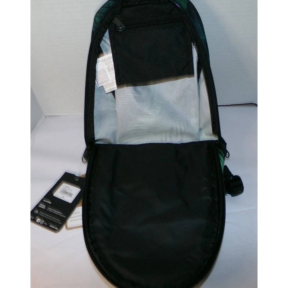 UNISEX DAKINE 6.5L COSMO‎ BACKPACK~GREEN / TROPICAL~NWT